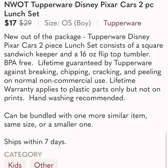 NWOT Tupperware Shop @patmaili - Picture 5 of 5